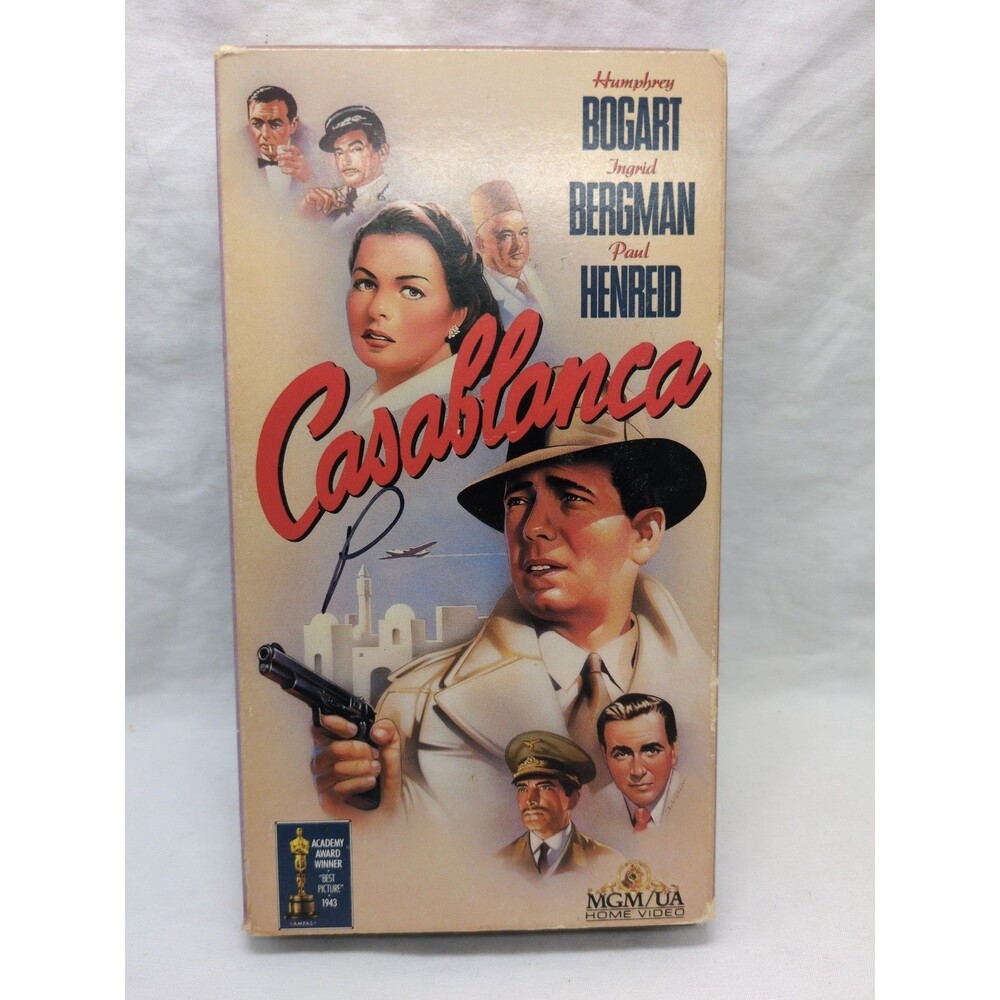 Casablanca VHS Tape